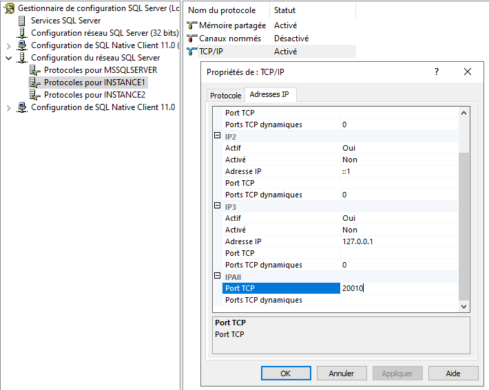 Config SQL 2